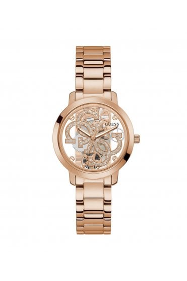 Guess Ladies Quattro Clear 36mm Dress Watch GW0300L3