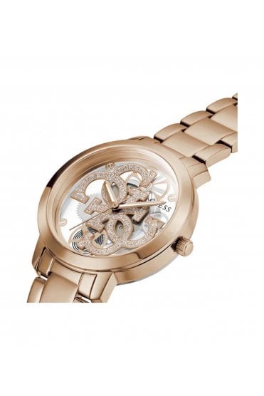 Guess Ladies Quattro Clear 36mm Dress Watch GW0300L3