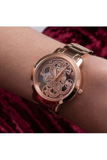 Guess Ladies Quattro Clear 36mm Dress Watch GW0300L3