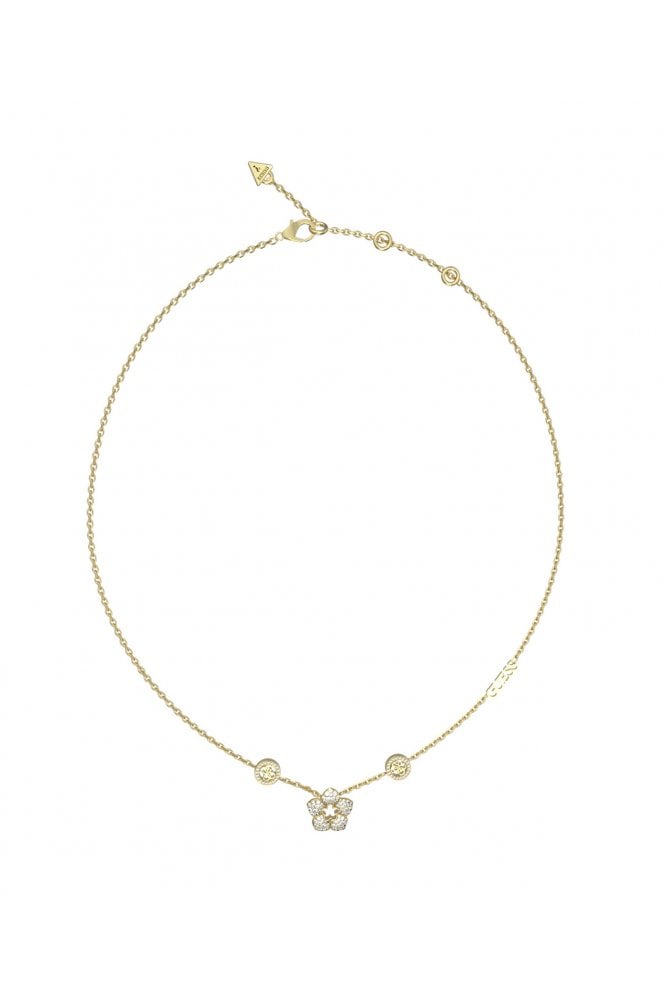 Guess  Ladies Shining Winter Necklace UBN04470YG