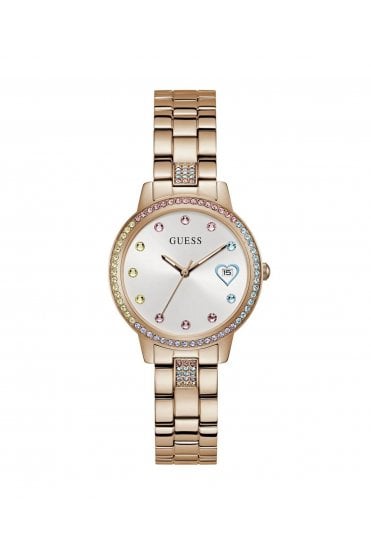 Guess Ladies Three of Hearts 34mm Dress Watch GW0657L3