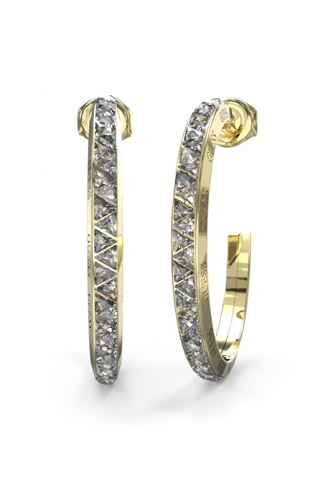 Guess  Ladies Trinity Earrings UBE04564YG