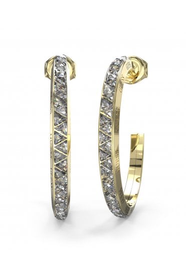 Guess Ladies Trinity Earrings UBE04564YG