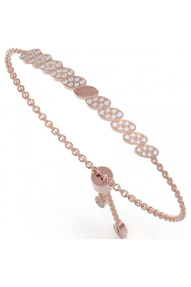 Guess  Re-Leaf Crystal Toggle Bracelet UBB01336RGL