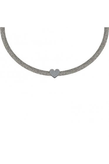 Guess Silver Necklace UBN28009