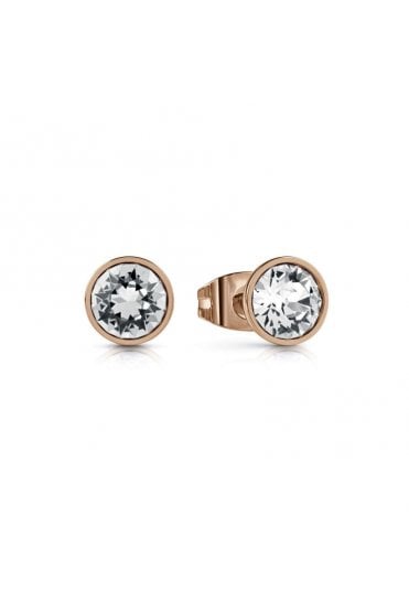 Guess Stud Party Crystal Earrings UBE02159RG