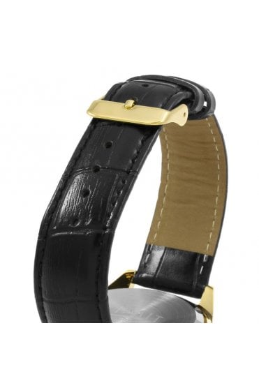 Limit Gents Gold Case Champagne Dial Watch 5689