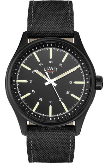 Limit Gents Pilot Black Dial Watch 5948