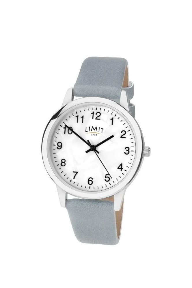 Limit  Ladies Silver Case Mother Of Pearl Dial Watch 60009