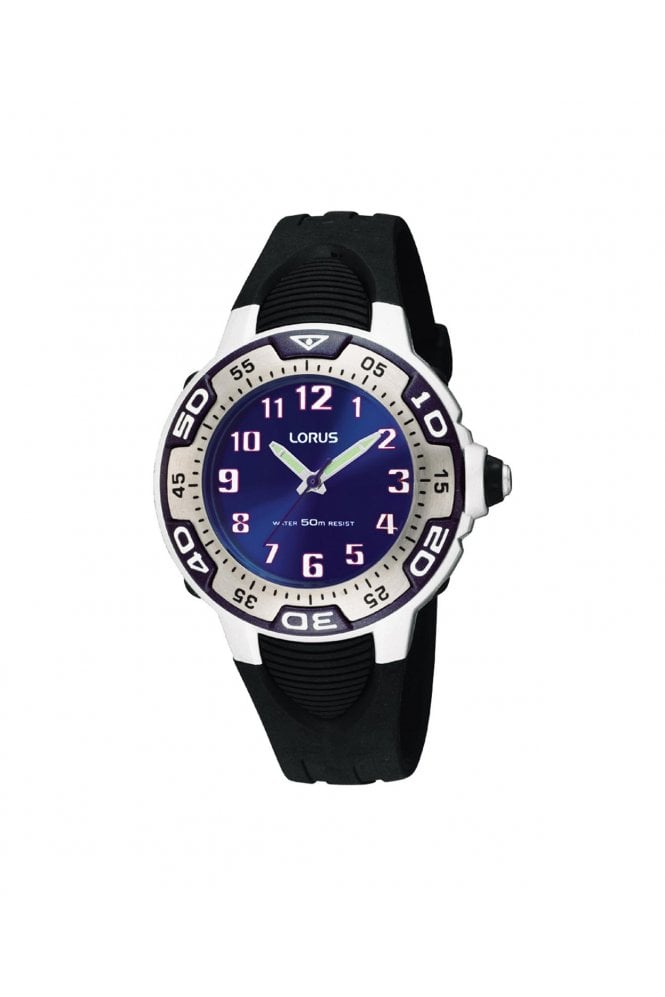 Lorus  Childrens Silicone Strap Watch RG235GX9