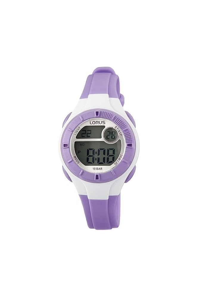 Lorus  Digital Purple Sports Watch R2347PX9