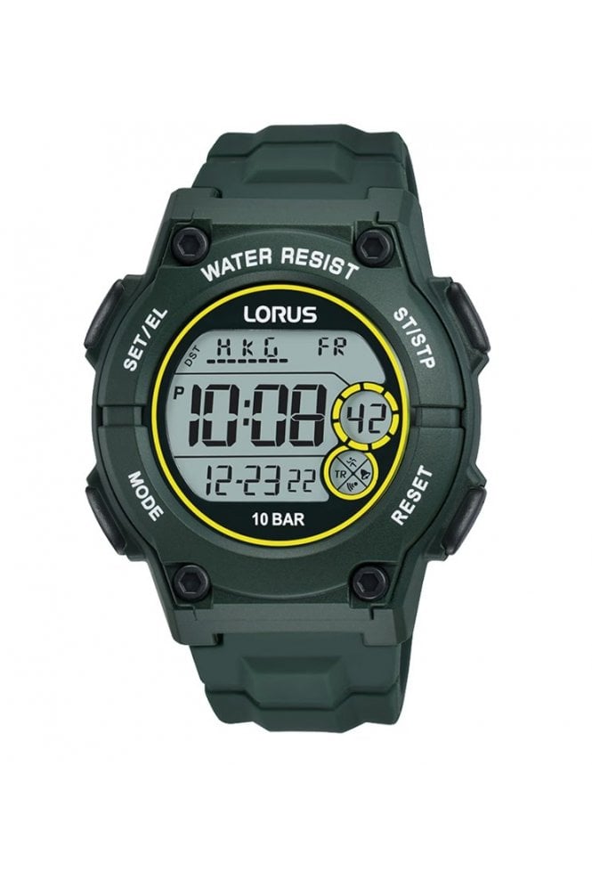 Lorus  Digital Sports World Time Watch R2333PX9