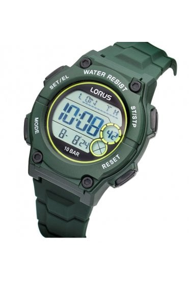 Lorus Digital Sports World Time Watch R2333PX9