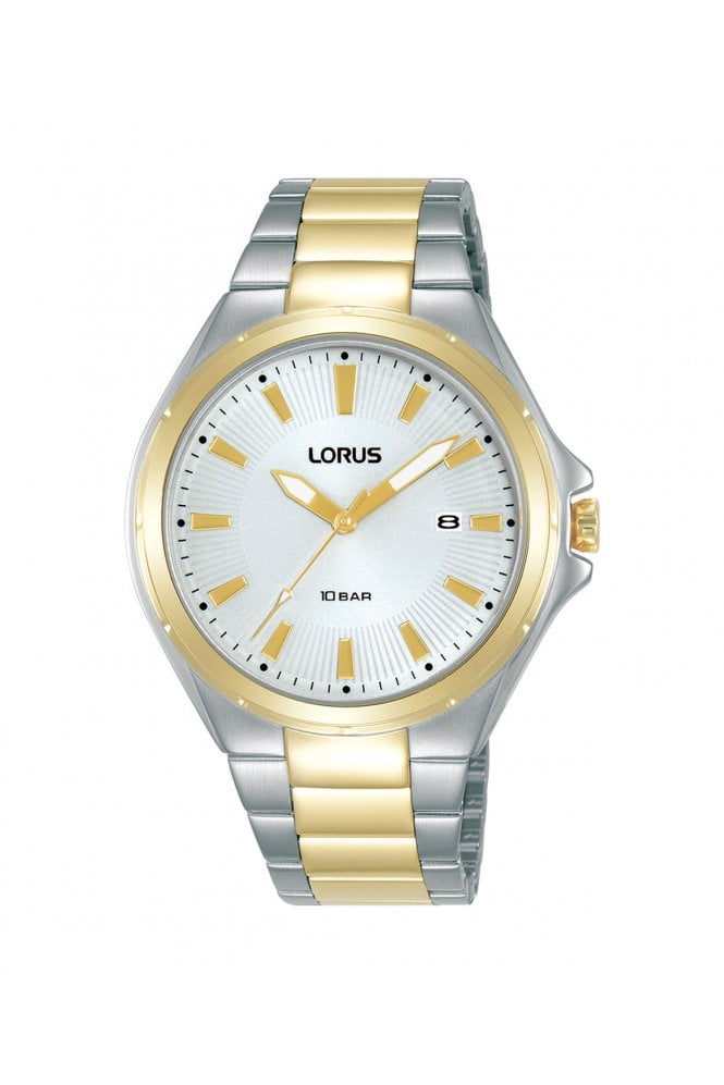 Lorus  Gents 40mm Two-Tone Stainless Steel Sports Watch RH944PX9