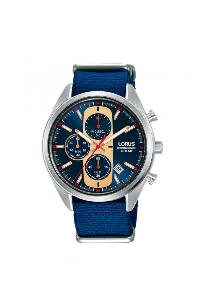 Lorus  Gents 42mm Sports Chronograph Watch RM357GX9