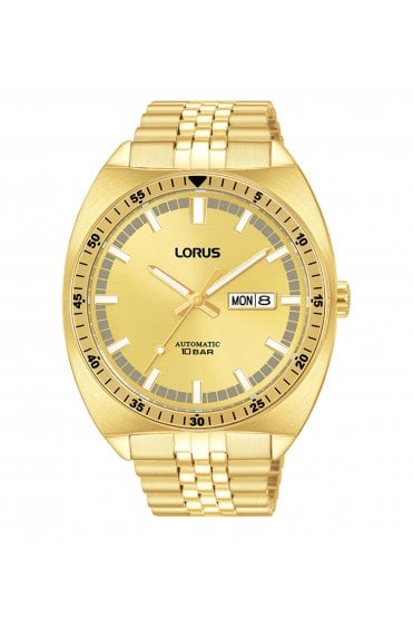 Lorus Gents 43mm Gold-Tone Stainless Steel Sports Watch RL450BX9
