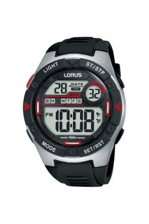 Lorus Gents 43mm Resin Sports Watch R2393MX9