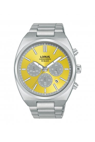 Lorus Gents 43mm Stainless Steel Sports Watch RT367KX9
