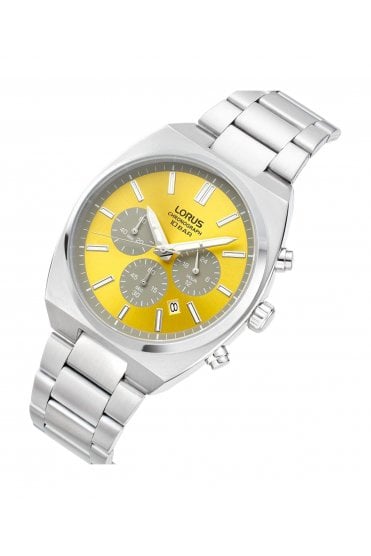 Lorus Gents 43mm Stainless Steel Sports Watch RT367KX9