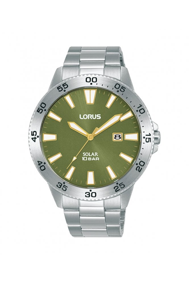 Lorus  Gents 43mm Stainless Steel Sports Watch RX343AX9