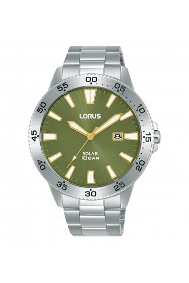 Lorus Gents 43mm Stainless Steel Sports Watch RX343AX9