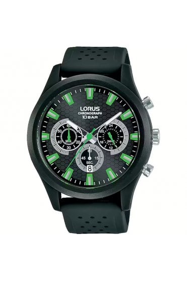 Lorus Gents Chronograph Sports 44mm 10ATM Watch RT371JX9