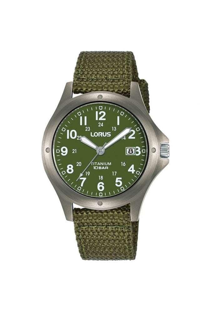Lorus  Gents Military Titanium Watch RG901CX9 (RG875CX9 re-issue)