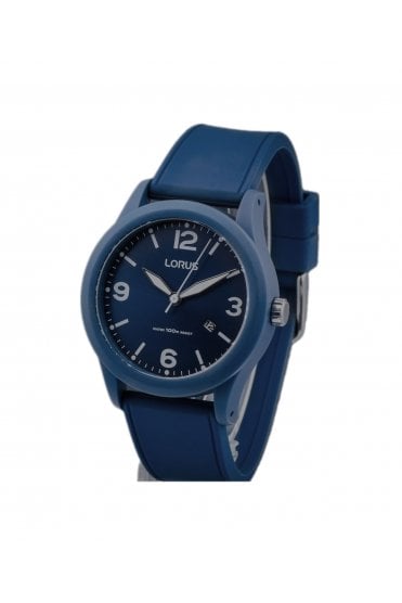 Lorus Gents Silicone Strap Watch RH953LX9