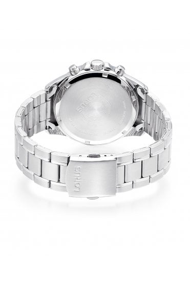 Lorus Gents Solar Sports Chronograph 44mm Stainless Steel Watch RZ501AX9