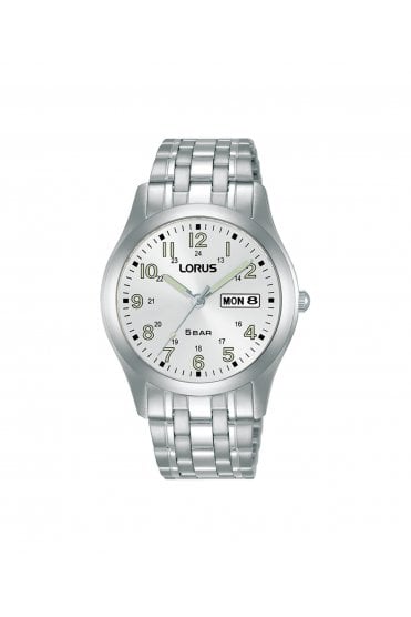 Lorus Gents Stainless Steel Bracelet 38mm 5ATM Watch RXN75DX5