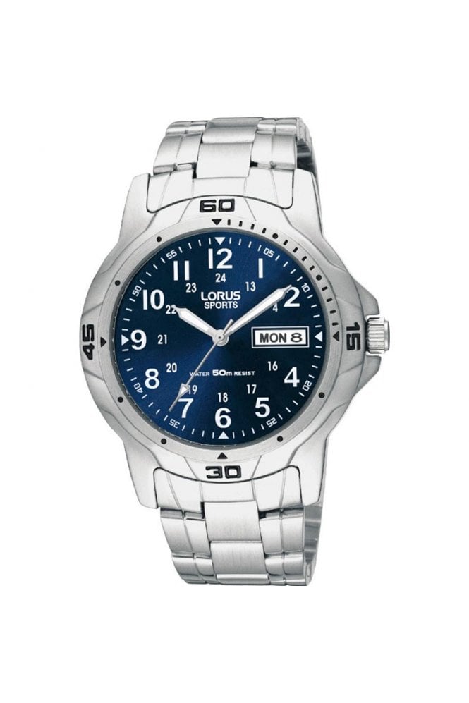 Lorus  Gents Stainless Steel Bracelet 39mm 5ATM Watch RXN51BX7