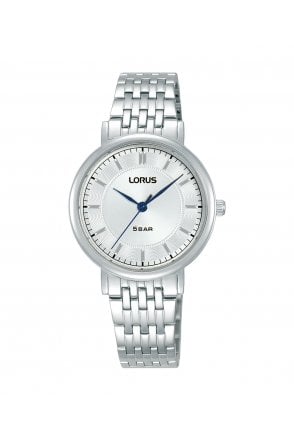 Lorus Ladies 30mm Stainless Steel Casual Watch RG217XX9