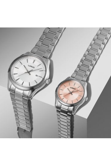 Lorus Ladies 30mm Stainless Steel Casual Watch RG249XX9