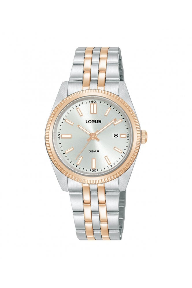 Lorus  Ladies 30mm Two-Tone Stainless Steel Casual Watch RJ282BX9