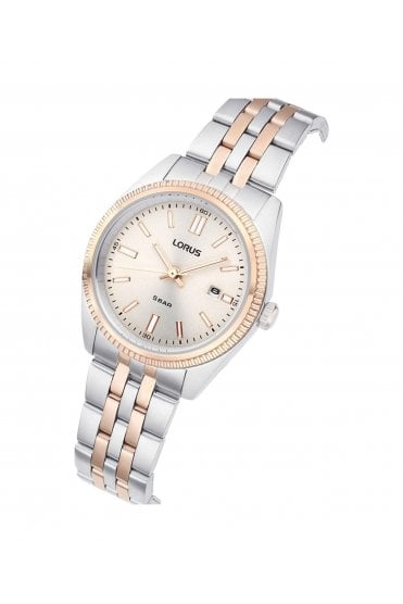 Lorus Ladies 30mm Two-Tone Stainless Steel Casual Watch RJ282BX9