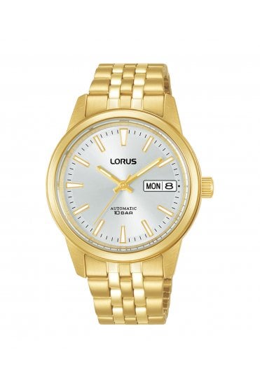 Lorus Ladies 36mm Gold-Tone Stainless Steel Dress Watch RL406CX9