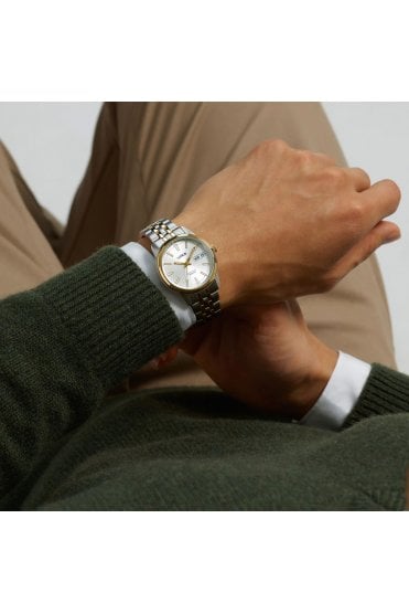 Lorus Ladies 36mm Two-Tone Stainless Steel Dress Watch RL404CX9