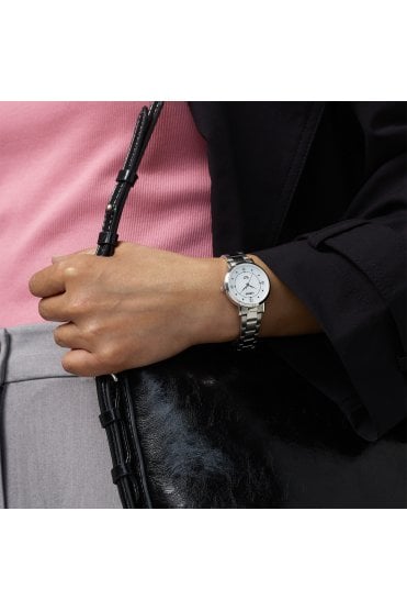 Lorus Ladies Solar Elegance 30mm Stainless Steel Watch RY523AX9