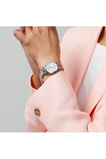 Lorus Ladies Solar Elegance 30mm Stainless Steel Watch RY523AX9