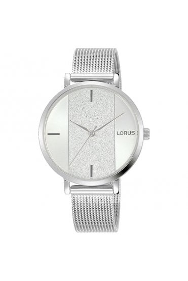 Lorus Ladies Stainless Steel 34mm Dress Watch RG217SX9