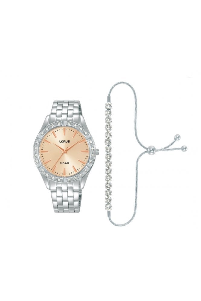 Lorus  Ladies Watch and Bracelet Set RG291XX9