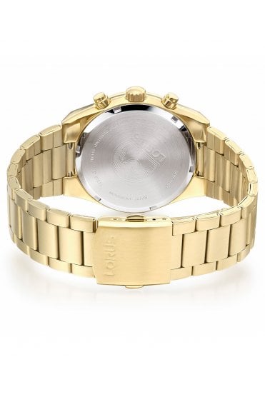 Lorus Prestige Solar Chronograph 42mm Stainless Steel Watch RZ528AX9