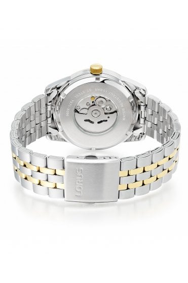 Lorus Two-Tone Automatic 42mm Stainless Steel Watch RL494BX9