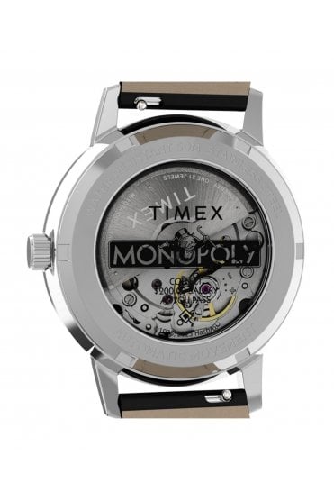 Monopoly x Timex Marlin 38mm Leather Strap Watch TW2Y46900