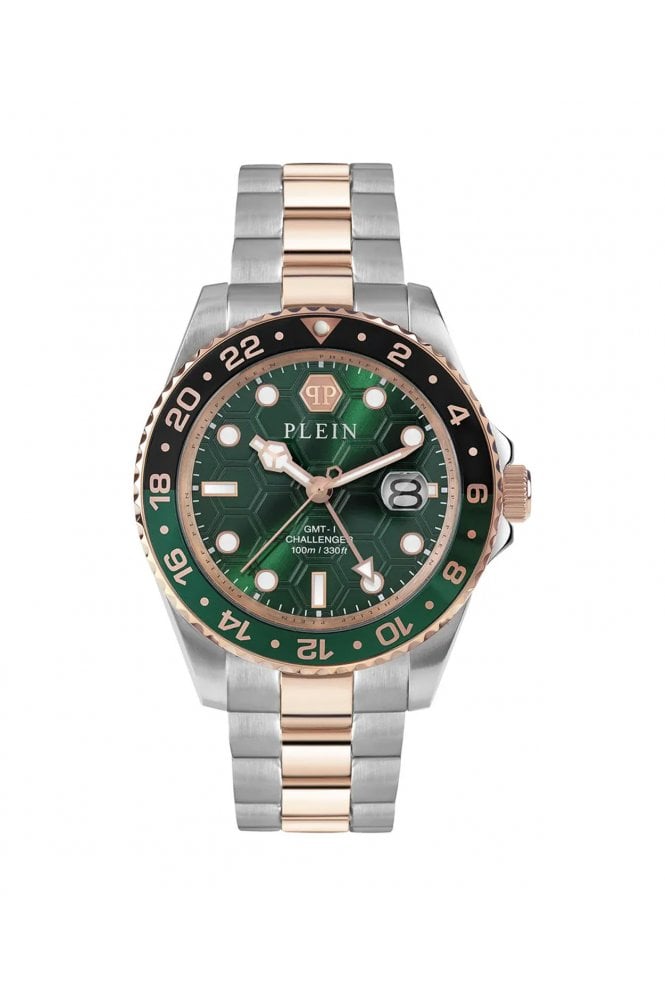 Philipp Plein  Gents HYPER $PORT GMT‑I Challenger 44mm Dress Watch PWYBA0623