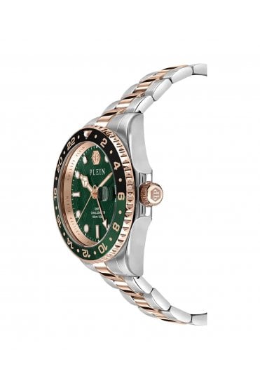 Philipp Plein Gents HYPER $PORT GMT‑I Challenger 44mm Dress Watch PWYBA0623