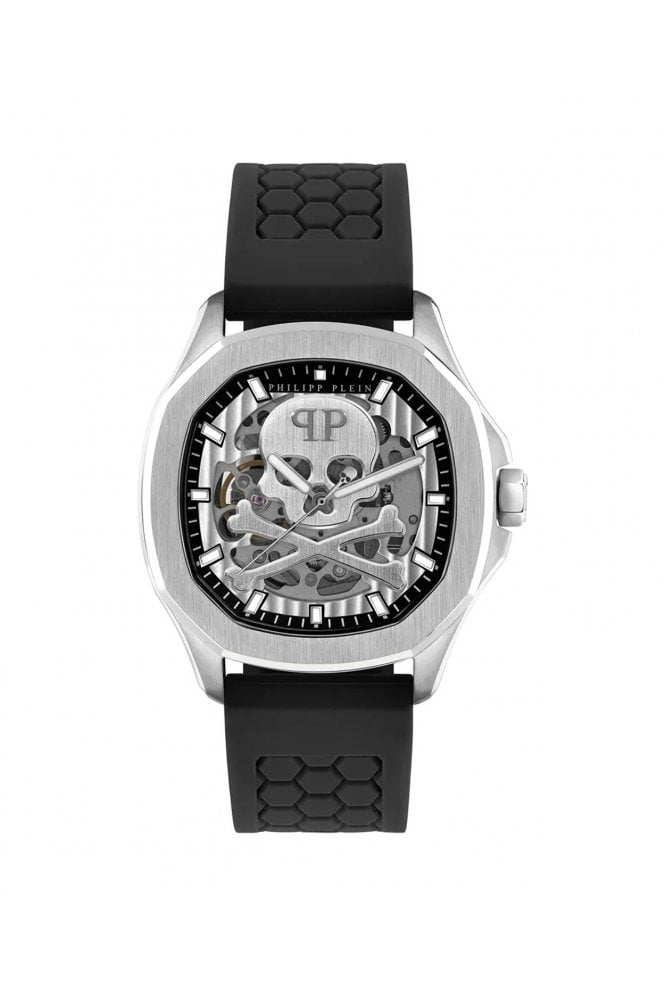 Philipp Plein  Gents $KELETON $PECTRE High‑Conic Automatic 42mm Dress Watch PWRAA0123
