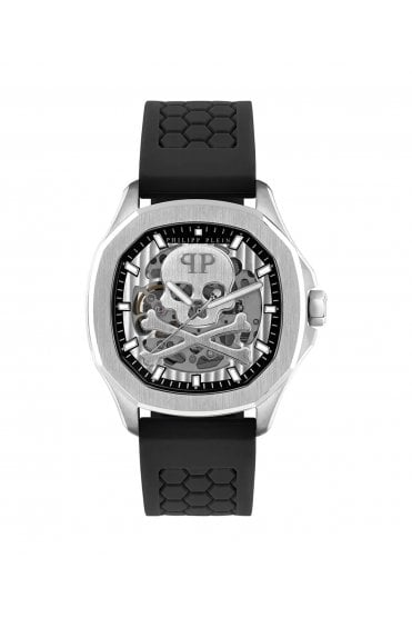 Philipp Plein Gents $KELETON $PECTRE High‑Conic Automatic 42mm Dress Watch PWRAA0123