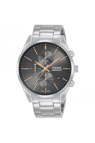 Pulsar Gents Chronograph 41mm 5 ATM Watch PM3133X1
