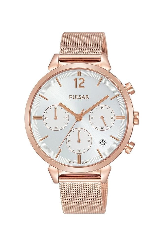 Pulsar  Ladies Chronograph 36mm 5ATM Watch PT3944X1